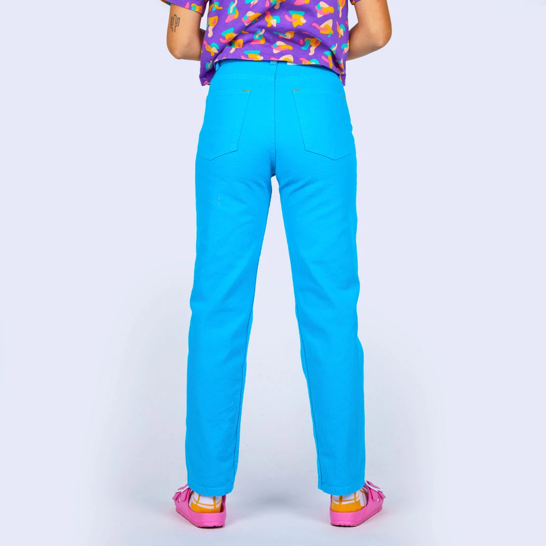 Mokuyobi Mountain Blue Denim Jeans NEW 9 Mokuyobi Mountain Blue Denim Jeans NEW