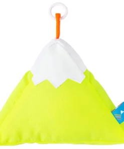 Mokuyobi Accessories Neon Yellow Plush Mountain Keychain