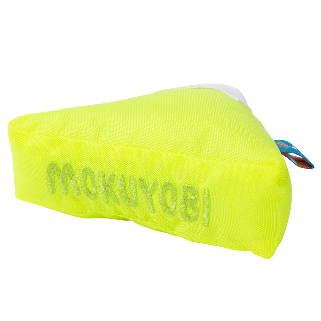 Mokuyobi Accessories Neon Yellow Plush Mountain Keychain 4 Mokuyobi Accessories Neon Yellow Plush Mountain Keychain