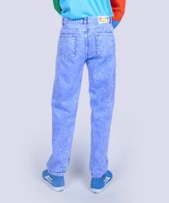 Mokuyobi Ocean Acid Wash Denim Jeans
