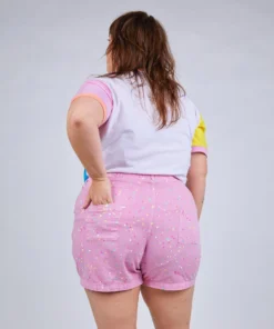 Mokuyobi Paint Candy Poppy Shorts