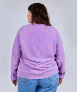 Mokuyobi Apparel Paint Pebble Crew Sweatshirt