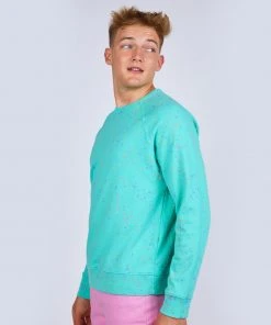 Mokuyobi NEW Paint Spring Crew Sweatshirt