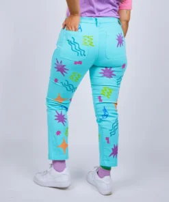 Mokuyobi Wacky Stamp Mooney Pants