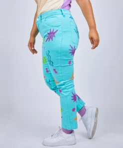 Mokuyobi Wacky Stamp Mooney Pants