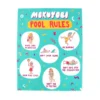 Mokuyobi Accessories Pool Rules Poster 2 Mokuyobi Accessories Pool Rules Poster