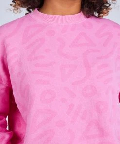 Mokuyobi NEW Raspberry Zap Crew Sweatshirt