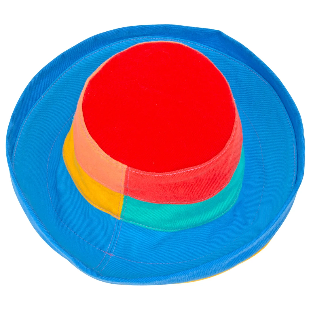 Mokuyobi NEW Rainbow Denim Sun Hat 6 Mokuyobi NEW Rainbow Denim Sun Hat