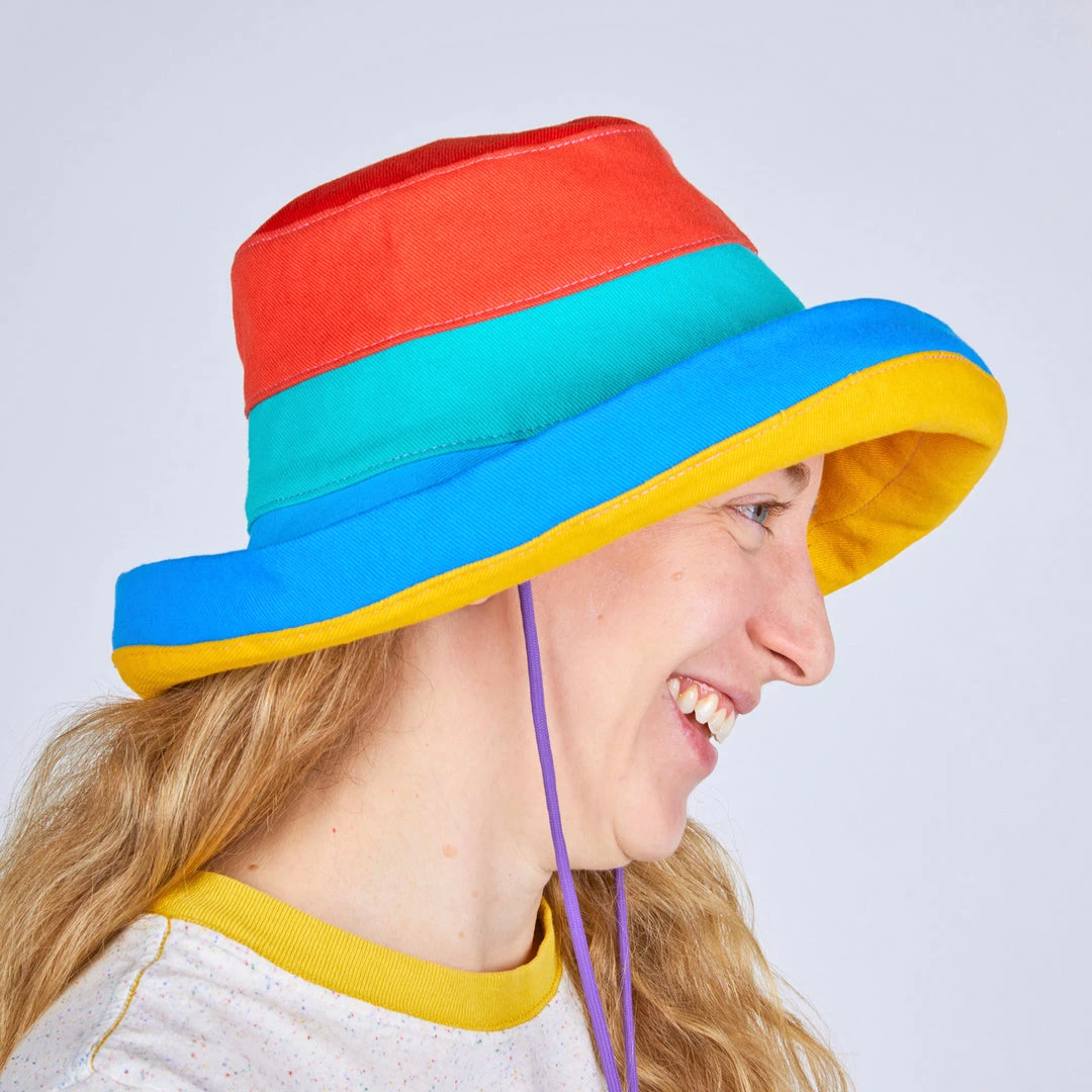 Mokuyobi NEW Rainbow Denim Sun Hat 9 Mokuyobi NEW Rainbow Denim Sun Hat