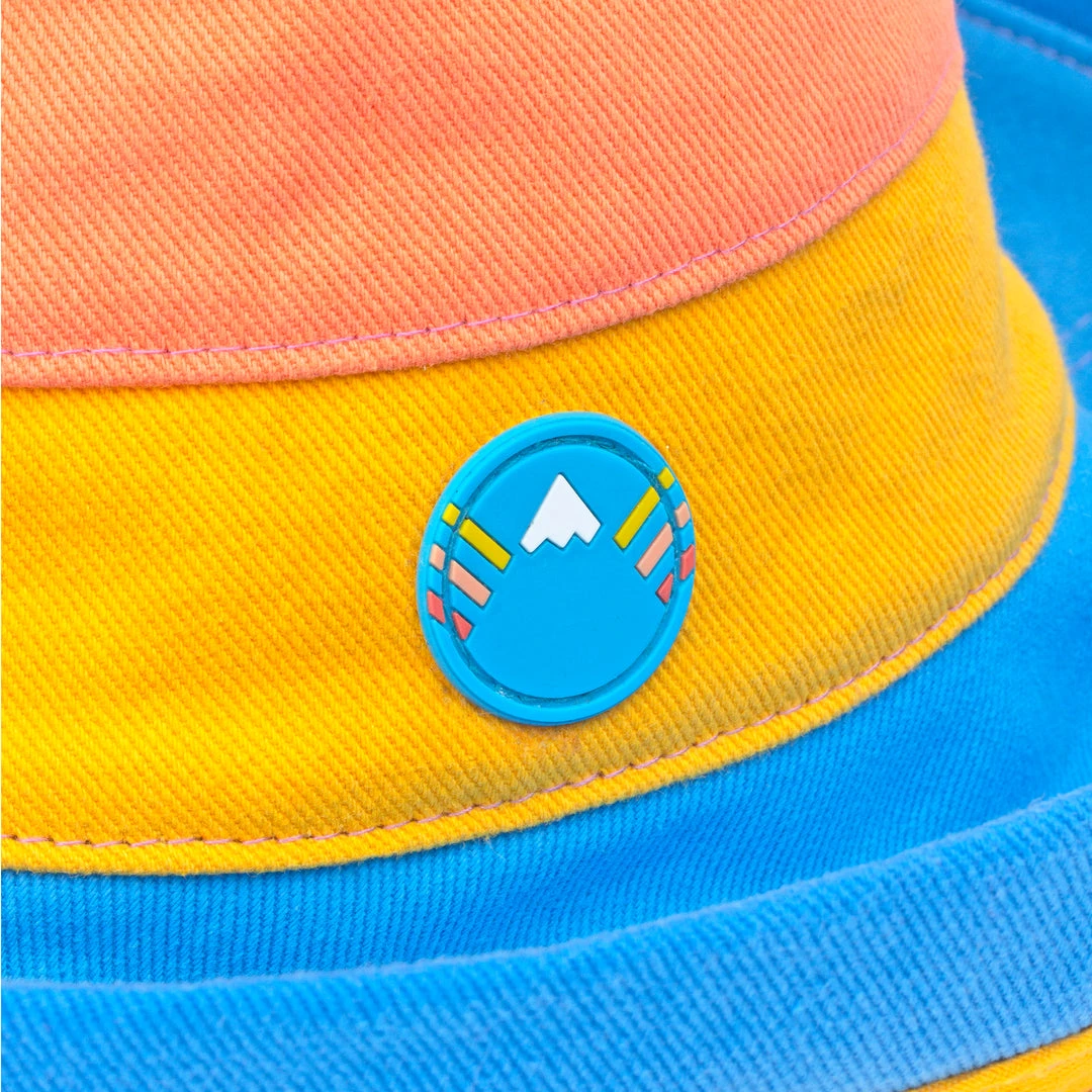 Mokuyobi NEW Rainbow Denim Sun Hat 5 Mokuyobi NEW Rainbow Denim Sun Hat