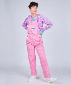 Mokuyobi NEW Raspberry Zap Overalls
