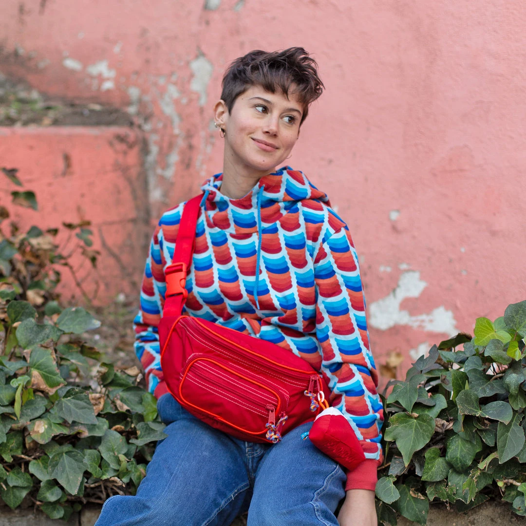 Mokuyobi NEW Red Fanny Pack Sling 4 Mokuyobi NEW Red Fanny Pack Sling