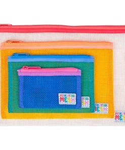 Mokuyobi NEW Season Flat Mesh Zip Pouch Set