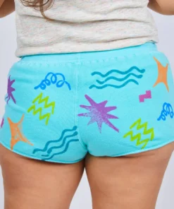 Mokuyobi Apparel Wacky Stamp Sweat Shorts