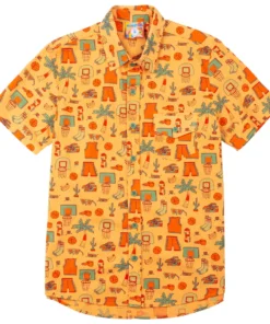 Mokuyobi Slam Dunk Paradise Button Up Shirt Apparel