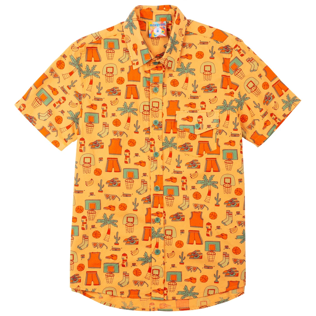 Mokuyobi Slam Dunk Paradise Button Up Shirt Apparel 3 Mokuyobi Slam Dunk Paradise Button Up Shirt Apparel