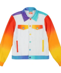 Mokuyobi Apparel Snow Cone Airbrush Denim Jacket