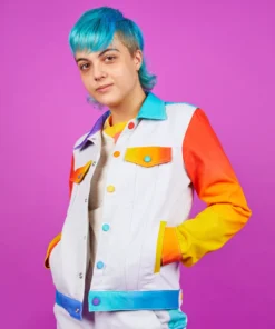 Mokuyobi Apparel Snow Cone Airbrush Denim Jacket