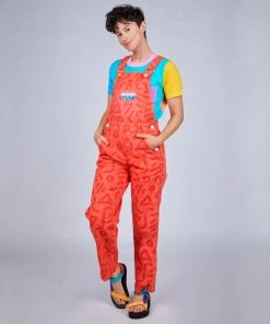 Mokuyobi NEW Strawberry Zap Overalls