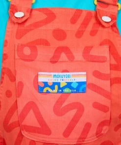 Mokuyobi NEW Strawberry Zap Overalls
