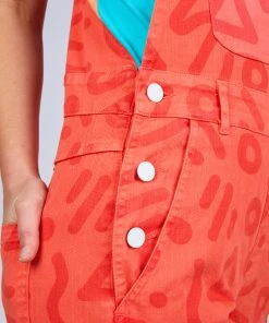 Mokuyobi NEW Strawberry Zap Overalls