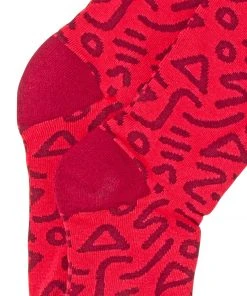 Mokuyobi NEW Strawberry Zap Socks