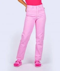 Mokuyobi Taffy Pink Denim Jeans NEW