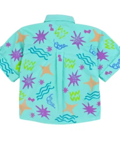 Mokuyobi Wacky Stamp Airplane Blouse