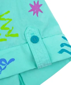 Mokuyobi Wacky Stamp Airplane Blouse