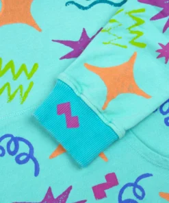 Mokuyobi Wacky Stamp Crop Hoodie