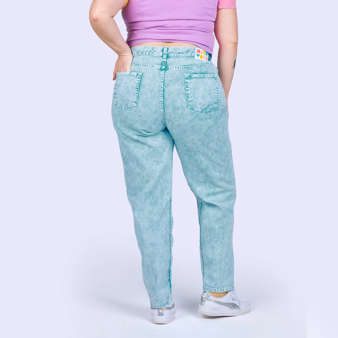 Mokuyobi Wave Acid Wash Denim Jeans 13 Mokuyobi Wave Acid Wash Denim Jeans