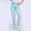 Mokuyobi Wave Acid Wash Denim Jeans