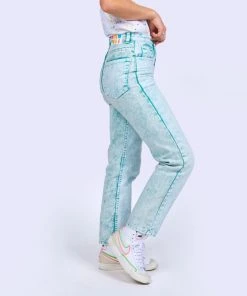 Mokuyobi Wave Acid Wash Denim Jeans 15 Mokuyobi Wave Acid Wash Denim Jeans