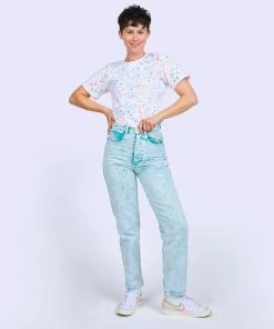 Mokuyobi Wave Acid Wash Denim Jeans 17 Mokuyobi Wave Acid Wash Denim Jeans