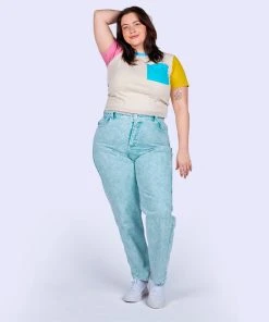 Mokuyobi Wave Acid Wash Denim Jeans 21 Mokuyobi Wave Acid Wash Denim Jeans