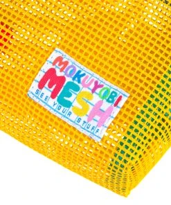 Mokuyobi Yolk Mesh Chubby Zip Pouch NEW