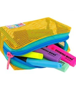 Mokuyobi Yolk Mesh Chubby Zip Pouch NEW