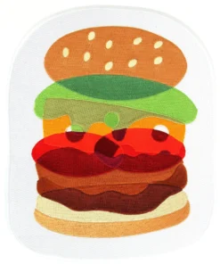 Mokuyobi Threads Burger Back Patch Accessories