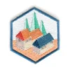 Mokuyobi Threads Patches Camping Cabins