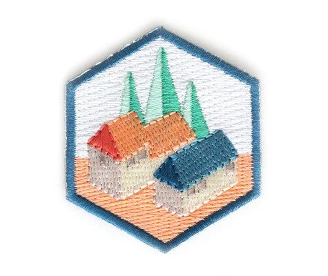 Mokuyobi Threads Patches Camping Cabins