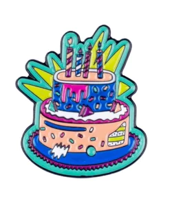 Mokuyobi Birthday Cake Pin Accessories