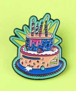 Mokuyobi Birthday Cake Pin Accessories