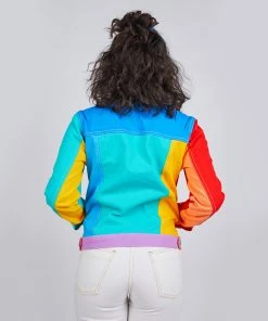 Mokuyobi Rainbow Denim Jacket