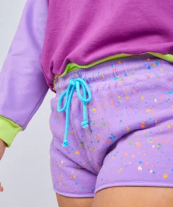 Mokuyobi Paint Pebble Sweat Shorts